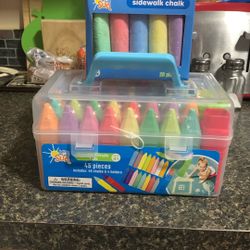 Sidewalk Chalk-2 Items!($11.98+ Value)