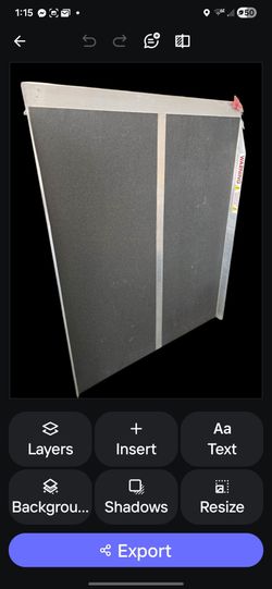 Portable ramp 46W  x 48L