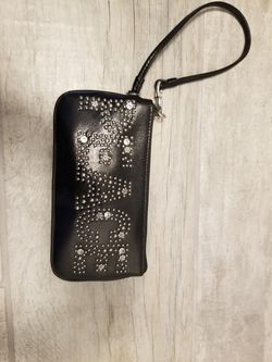 Brighton Leather Peace Wristlet