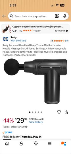 New in box massage gun