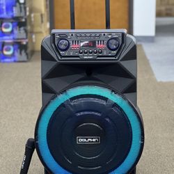  18” Bluetooth Party Speaker w/ wireless mic ❗🇺🇸4th July Exclusives🇺🇸❗