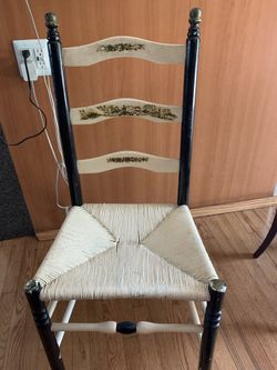 Antique Hitchcock chair
