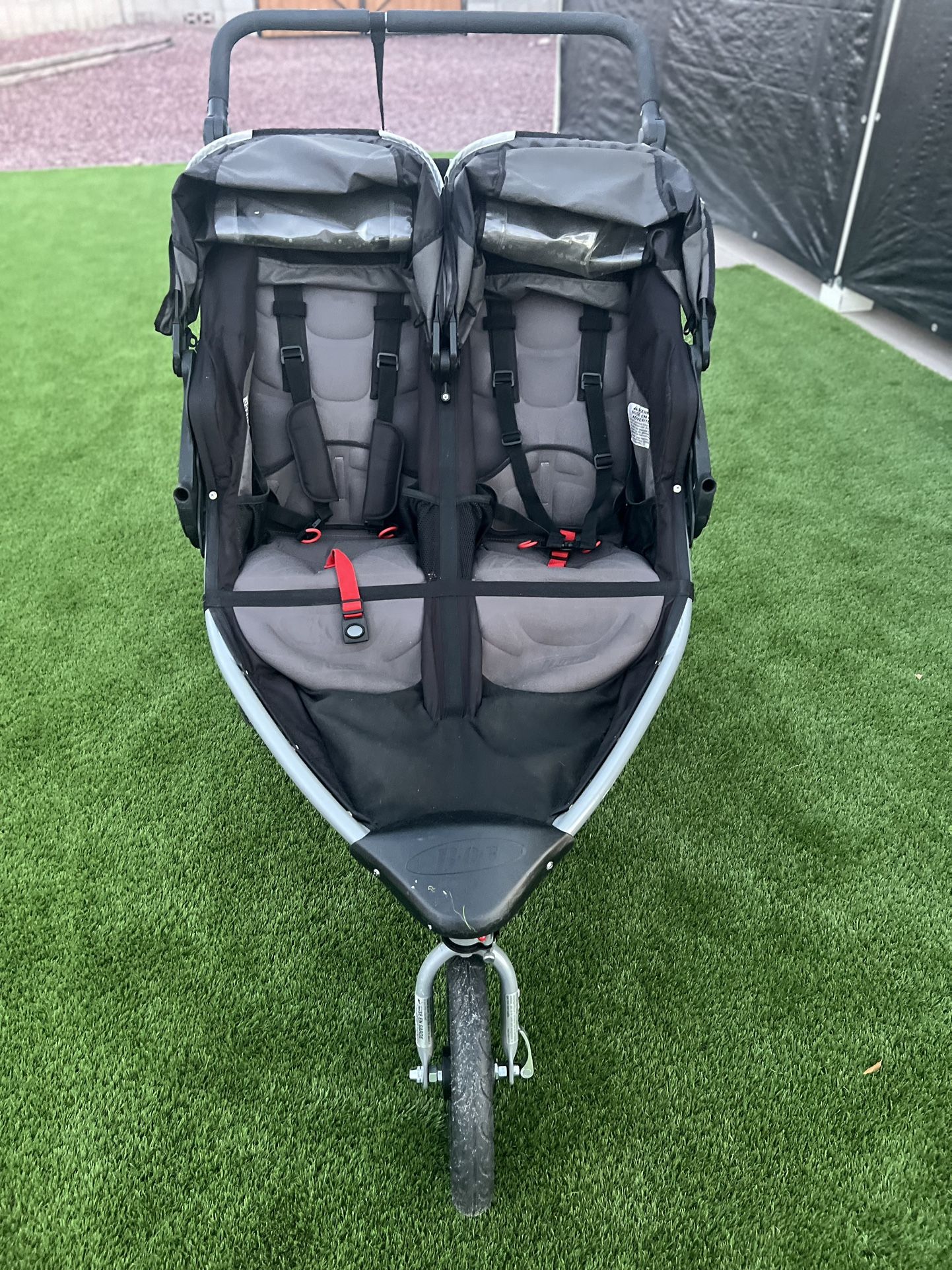 BOB double stroller