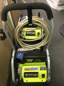 Ryobi 1700 psi electric pressure