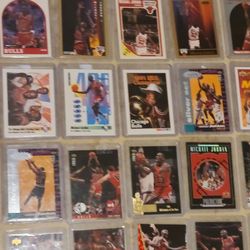 Michael Jordan Lot 34 Mixed Cards Chicago Bulls 1(contact info removed) Upper Deck Hoops Fleer