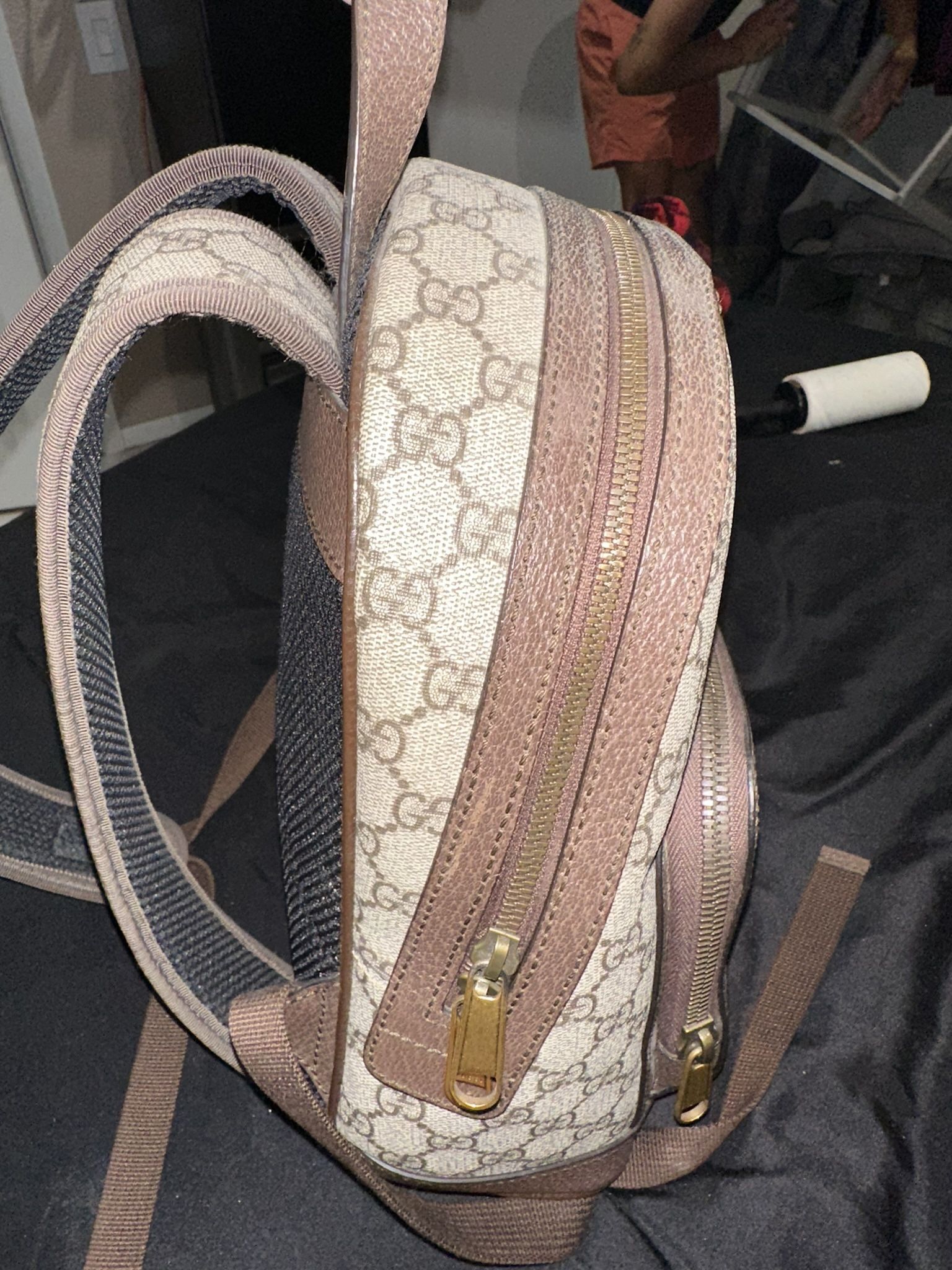 fake gucci mini backpack Pre-Owned Ophidia Small Valamode 29cm Width Gucci Backpack for Sale in