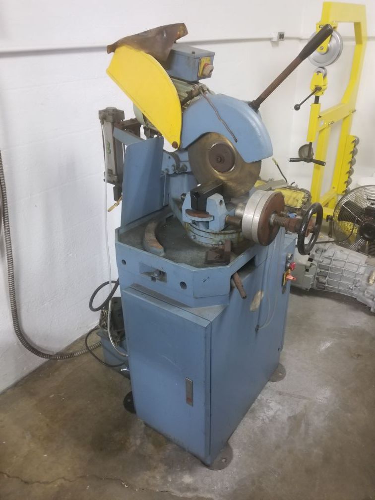 COLD SAW SOCO MC-275-AC 80MM SELF CENTERING VISE METAL FABRICATION