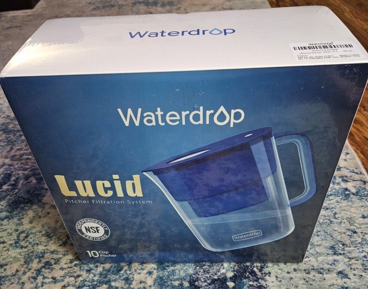 Waterdrop 10cup Filtered Water Pitcher