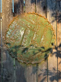 🌿 UNIQUE CERAMIC WALL ART — 2 PIECES — $40 FOR BOTH