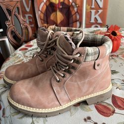 Pink Boots