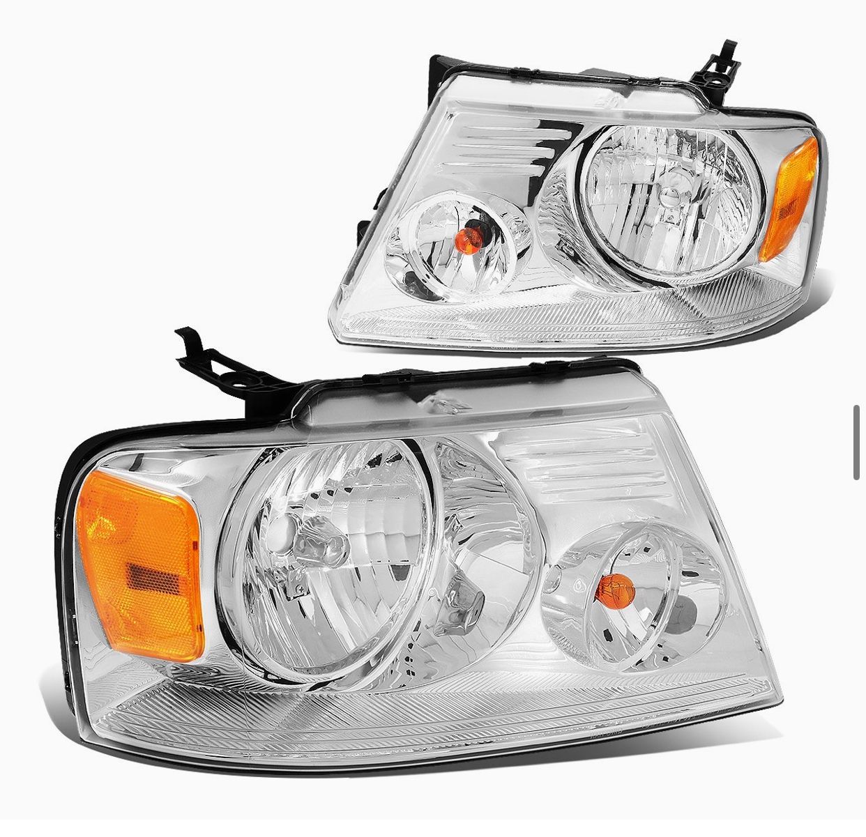 Headlights Replacement Compatible with 04-08 F150/06-08 Mark LT