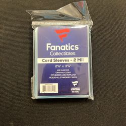 Fanatics Collectibles Card Sleeves