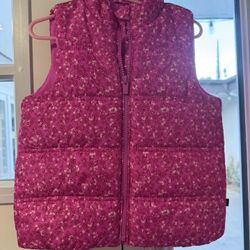 Girls Puffer Vest Size 4 Years 