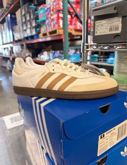 Adidas Unisex Samba OG White/Cardboard Mens Size 8 Womens 9 Brand New in Box