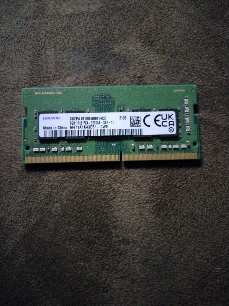 8gb DDR4 SO-DIMM 3200MHZ SAMSUNG RAM