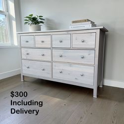 IKEA Hemnes Gray 8 Drawer Dresser – Free Delivery 🚚 