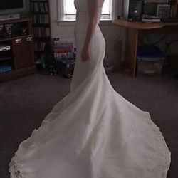 Size 4 Michael Angelo Wedding Dress
