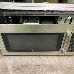 Used Whirlpool Over-the-range Microwave