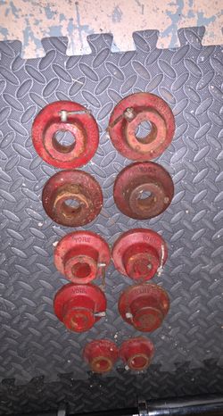 York Barbell Collars 20 Per Pair 