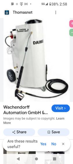 Steam Pressure Washer