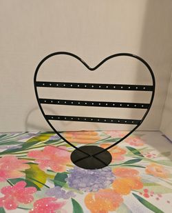 Heart Shaped Earring Holder