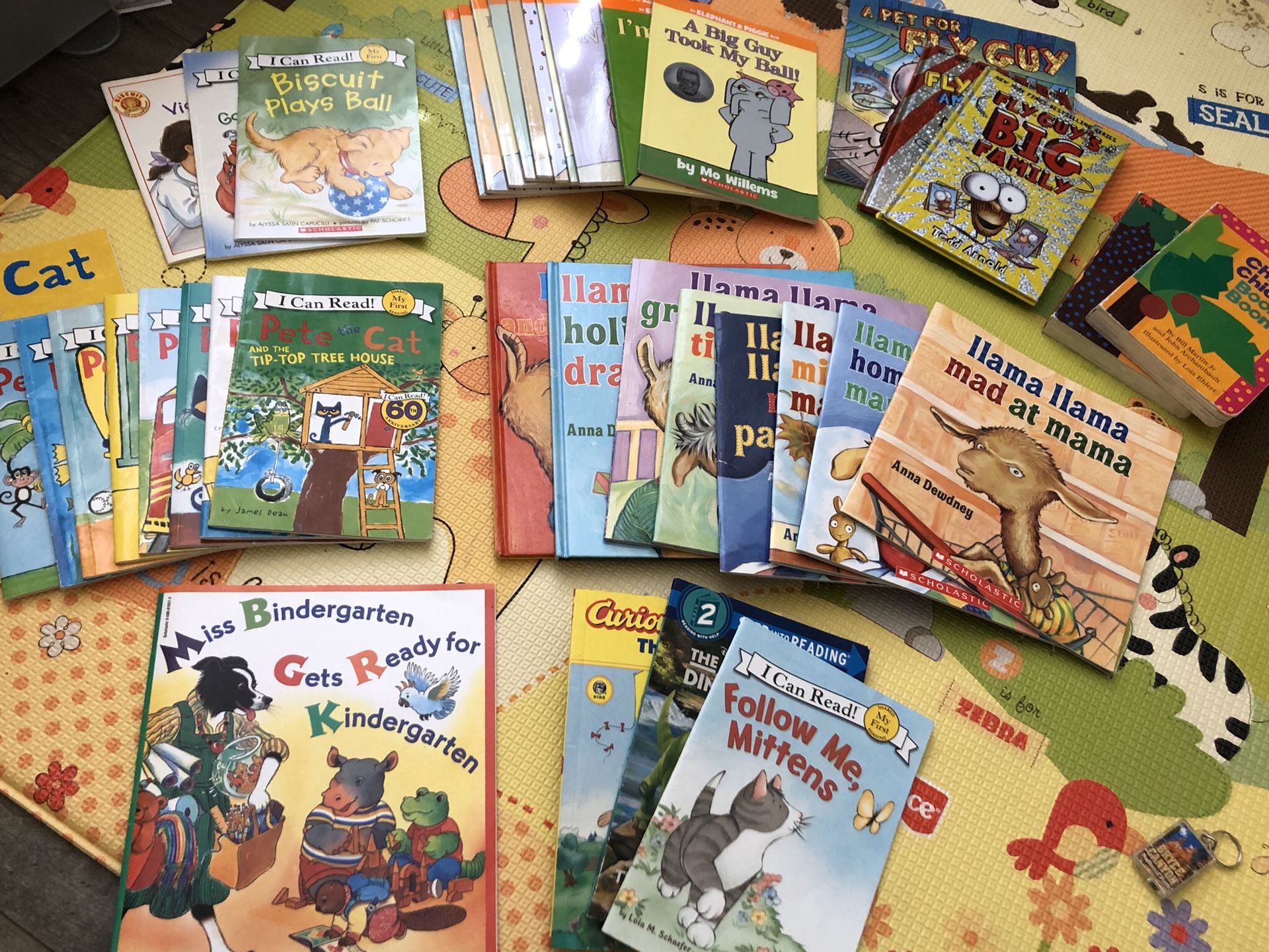 Level 1-2 books for preschoolers or kindergarteners!