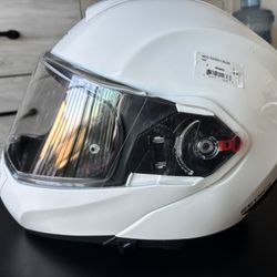 Motorcycle Helmet - Sedici Sistema 2 - Solid White 