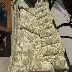 Vintage Antique Sofa Green/Verde