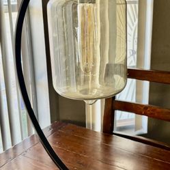 Side Table Metal Light