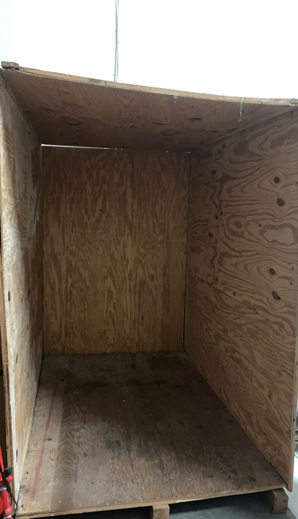 Wood storage vaults / crates with doors and clamps for Sale in Sanford