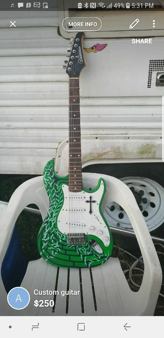 Custom guitar