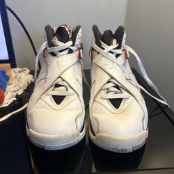 Jordan 8 retro size 12 used no box