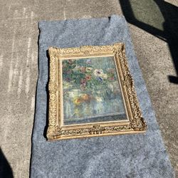 Antique Painting With Signature 