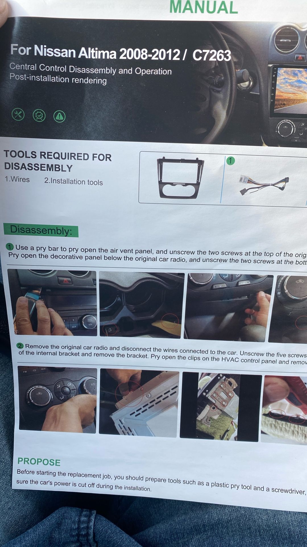 Brand new car stereo $100