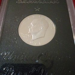 1971 Silver Proof Eisenhower Dollar