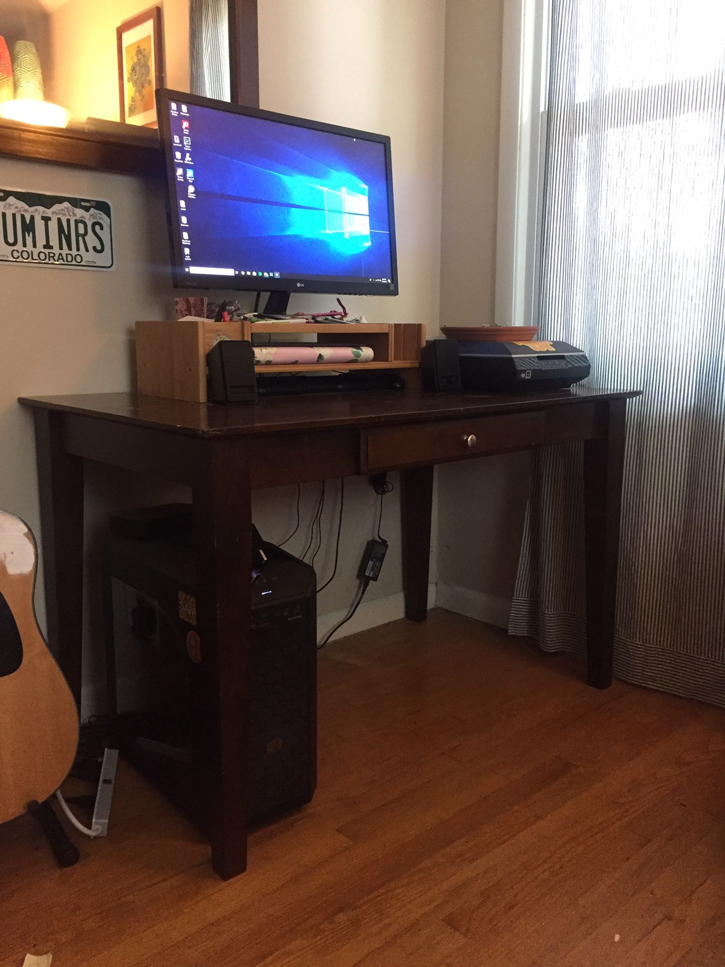 Solid Wood Desk