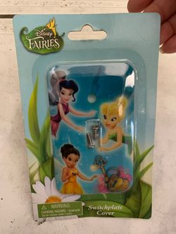 Disney fairies light switch plate cover