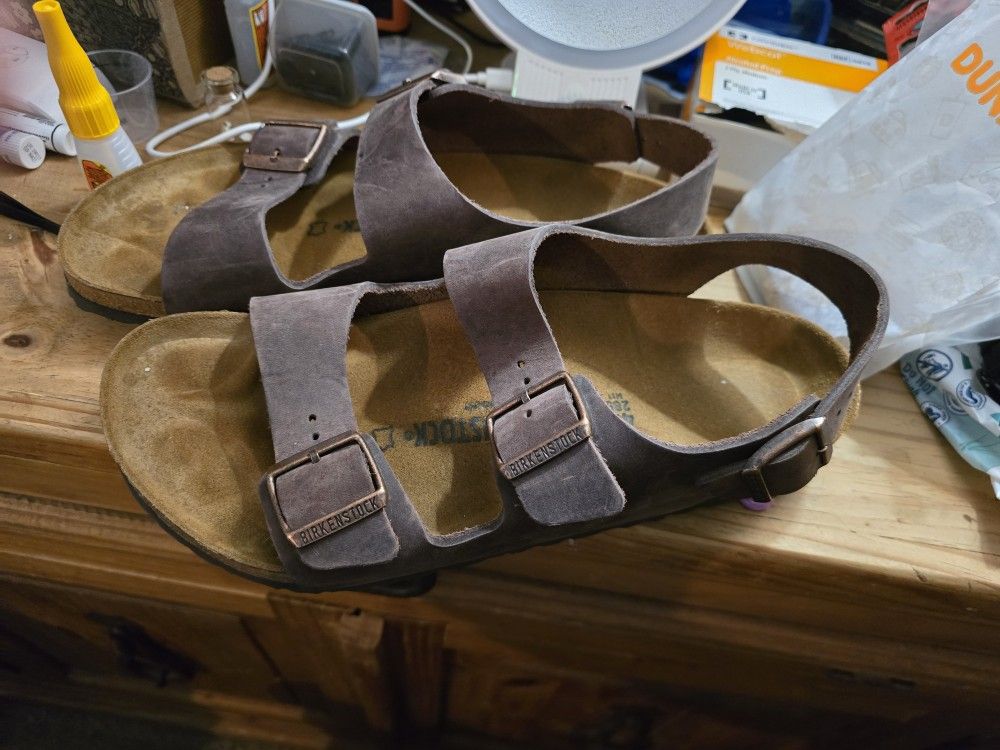 Mens Milano Birkenstocks Sandles