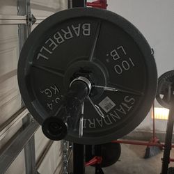 100 lb Barbells