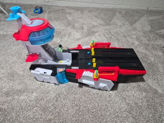 Paw patrol mighty movie aircraft carrier HQ