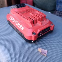 Craftsman 20 V Lithium Ion Cordless Battery 