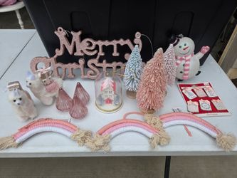 Pink Christmas set