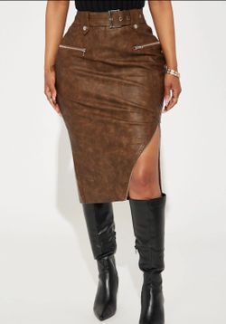 Leather Skirt