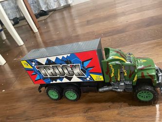Toy Semi Truck with Trailer