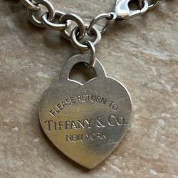 925 Tiffany & Co/ Return To Tiffany Heart Bracelet 