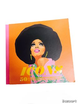ICONS: 50 Heroines Who Shaped Contemporary Culture" – Hardcover Book