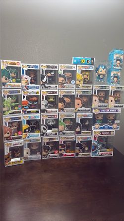 Funko pops from my PC