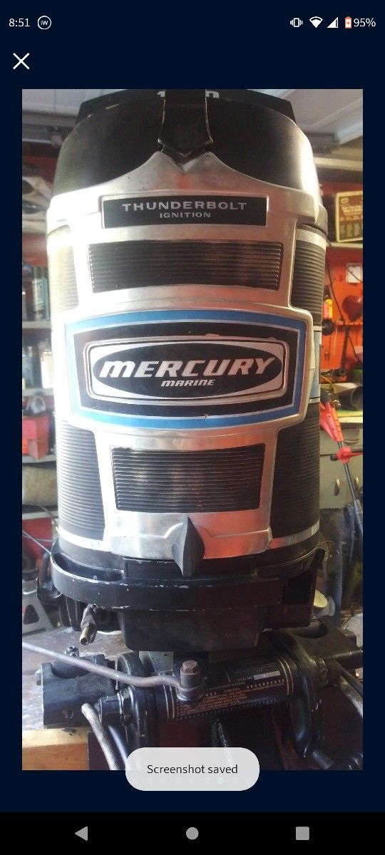 Mercury 115 outboard boat motor  (Less Then 1 Hour On Motor)