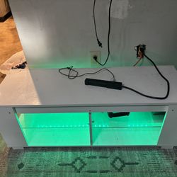White led Tv Stand