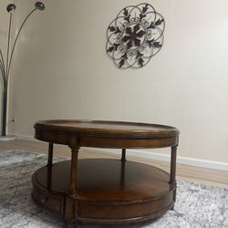 Dark Brown Coffee Table With Drawers